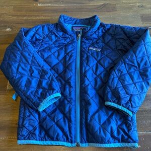Patagonia Nano Puff Jacket Blue Navy 3T Toddler Kids Jacket Puffer Quilted